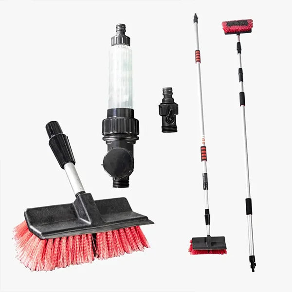 Telescopic Solar Panel Glass Cleaning Brush
