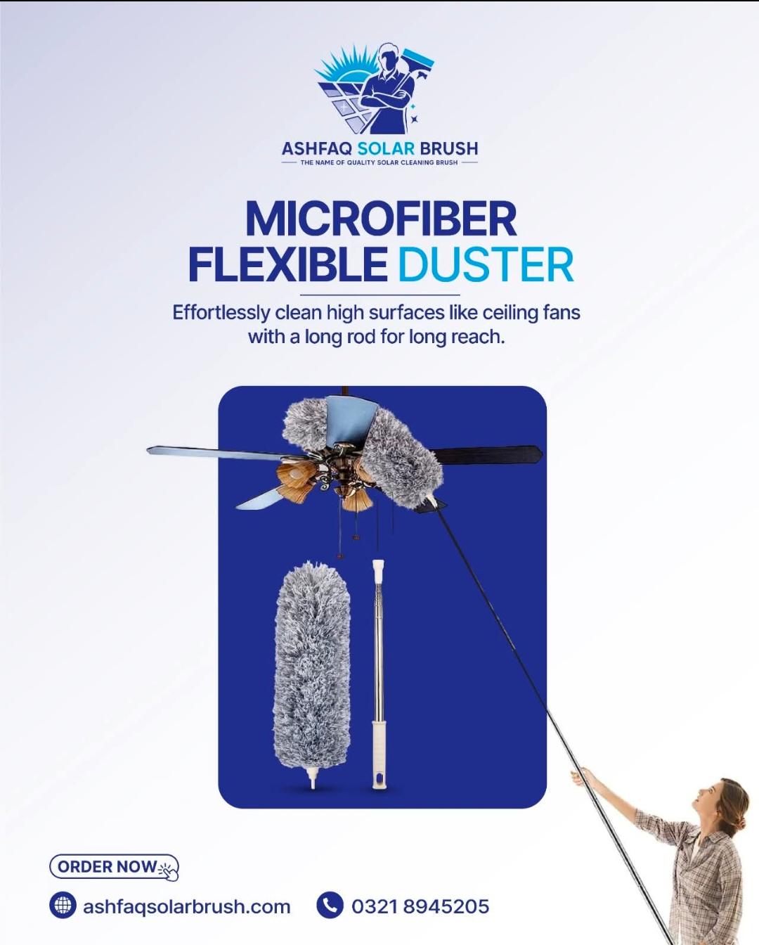Microfiber Cleaning Duster Brush for Ceiling Fan