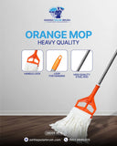 Orange wet Mop