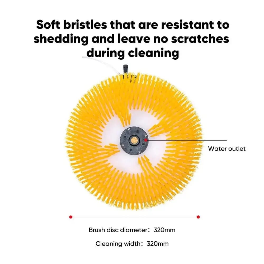 Solar Panel Cleaning Brush (Single Brush)