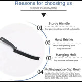 1/2Pcs Gap Cleaning Brush for Fine Seam Corners and Grooves - Window Kitchen Bathroom Tiles Joints Microfiber Toilet WC Cleaning Tools