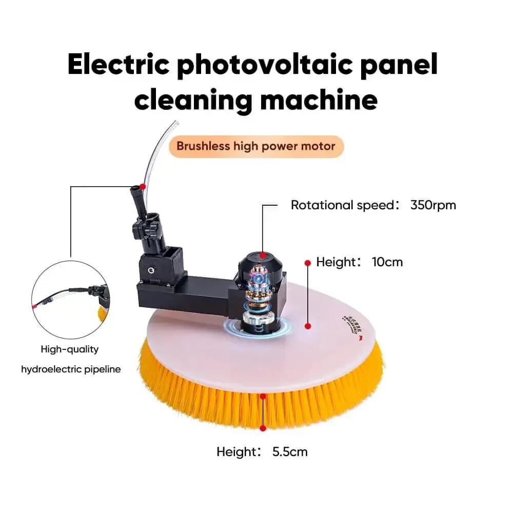 Solar Panel Cleaning Brush (Single Brush)