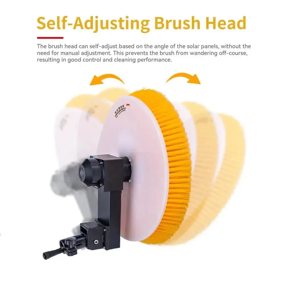 Solar Panel Cleaning Brush (Single Brush)