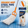 Orange wet Mop