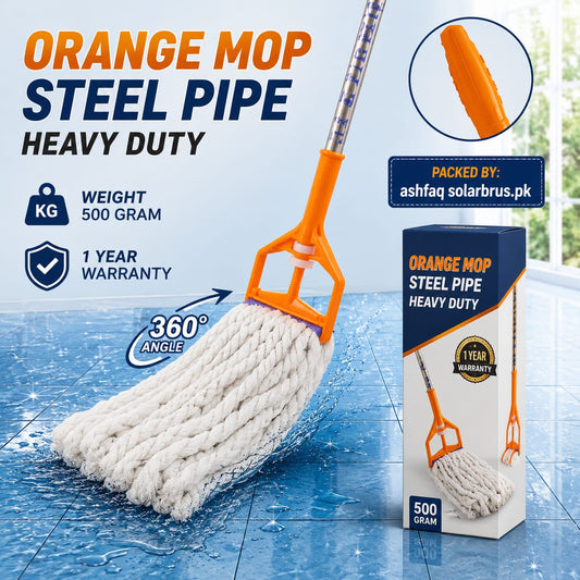 Orange wet Mop